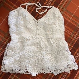 A&F lace top